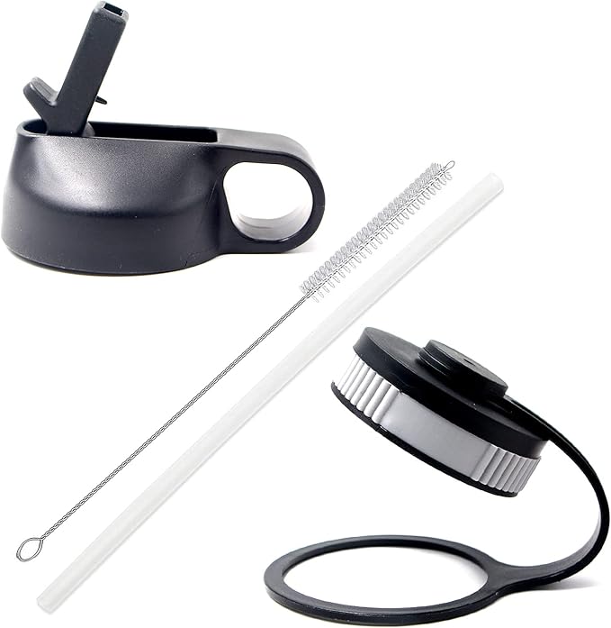 22 oz Baseball Water Bottle, Flask Sports with 2 Lids Double Wall Vacuum Insulated Stainless Steel Wide Mouth Hot & Cold Thermo Mug (22oz, White baseball)