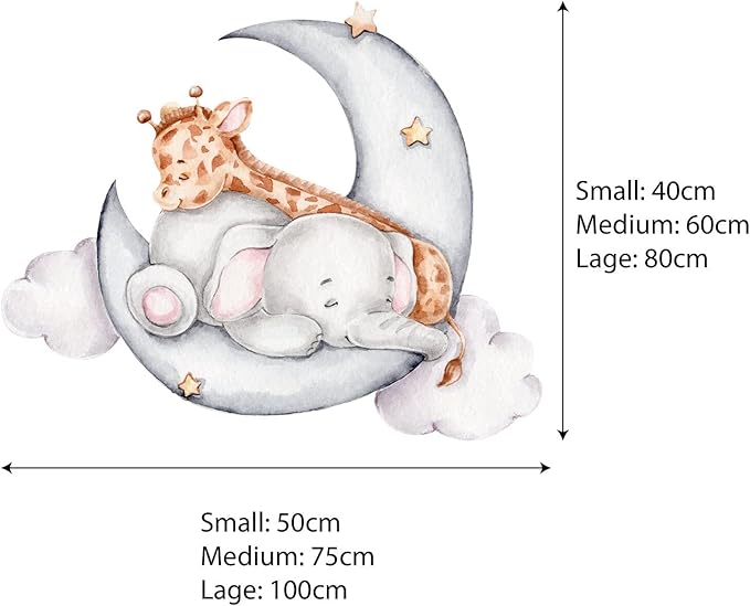 Wall Stickers for Kids Baby Room Decorative Wall Decal Kids Bedroom Wall Stickers, Peel and Stick Removable Wall Decors for Daycare, Boy Room, Girl Room, Nursery, Baby Room, Playroom