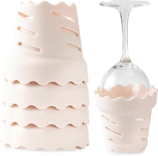 Bottle Drying Rack, 4PCS Silicone Single Handy Faster Dryer for Water Bottle, Wine Glass, Coffee Mug, Tumbles Travel-Friendly Drying Rack, Fit for HydroFlask, Yeti, Camelbak