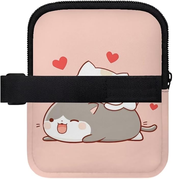 Cat Water Bottle Pouch with Adjustable Strap Tumbler Cup Pouch for Gym Workout Running Stanley Accessories Tumbler IceFlow Storage Holder 20oz-40oz