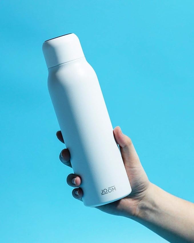 JOOM Self Cleaning Water Bottle Insulated Stainless Steel Water Bottle with UV Water Purifier, Smart Water Bottle Pure Water in 90 seconds, 20oz