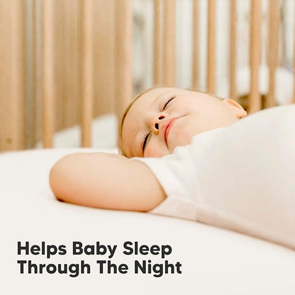 2-Pack Waterproof Crib Sheets for Boys, Girls - Viscose Derived from Bamboo Crib Sheets Neutral, Crib Mattress Protector Sheet, Soft Toddler Bed Sheets, Fitted Baby Crib Sheets Girl, Boy (Soft White)