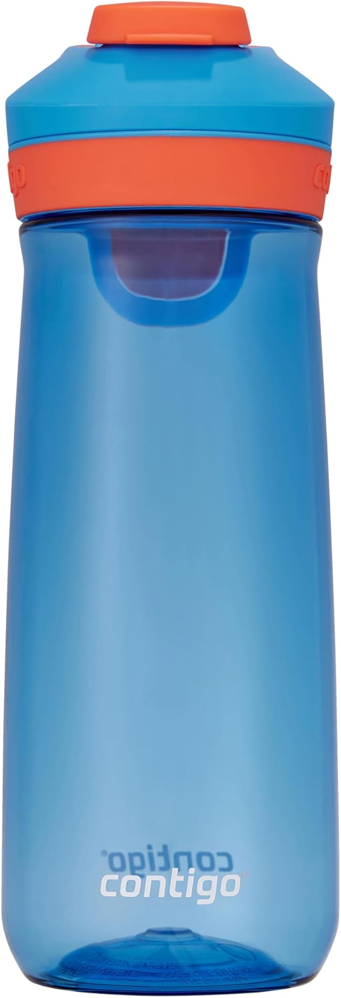 Contigo Autoseal Water Bottle, 20 oz, Blue Poppy/Coral