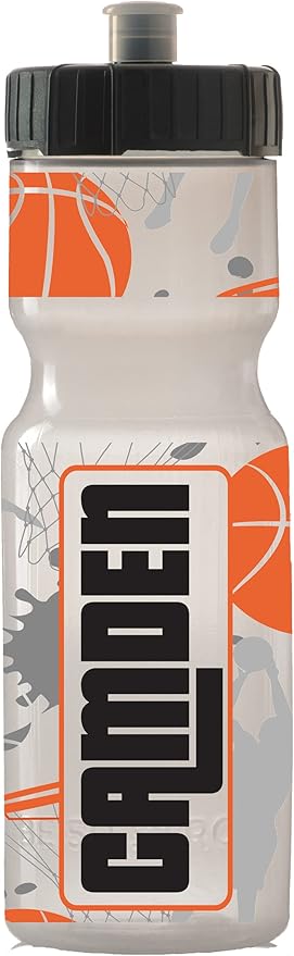 50 Strong Kids Water Bottle | 22 oz. BPA- Free Sports Squeeze Water Bottles with Pull Top Cap |Perfect Water Bottle for School | Reusable & Durable for Boys & Girls | Made in USA