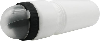 6 Pack 730ml(25oz) Sports Squeeze Plastic Water Bottle With Push Pull Cap and Anti Dust Cover - White