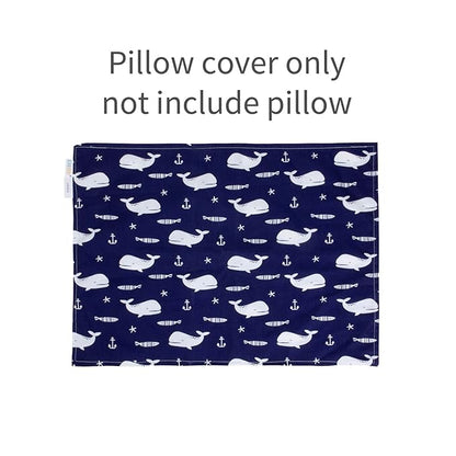 ALVABABY Toddler Pillowcases Fits 13 x 18,12x 16 Kids Pillow 2 Pieces of Cotton Baby Pillow Cover with Envelope Kids Pillowcases for Boys Girls Sleep and Dream Dinosaur and Seaworld 2TPW12-1