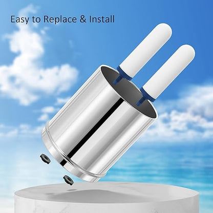 7" Ceramic Fluorine Filter, Replacement Filters for ProOne® G2.0 Filters, ProOne® Big+ or Big II Countertop Gravity Water Filter System and FACHIOO King Tank Series(Pack of 2)