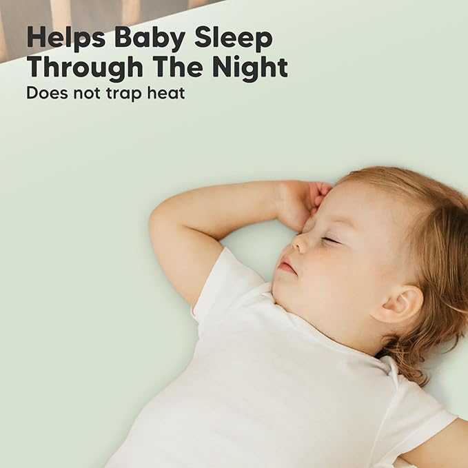 2-Pack Mini Crib Sheets Fitted, Pack and Play Sheets - Organic Cotton Pack N Play Sheets for Pack and Play Mattress, Playard Baby Crib Sheets, Jersey Crib Sheets Neutral for Boys, Girls (Wildflowers)