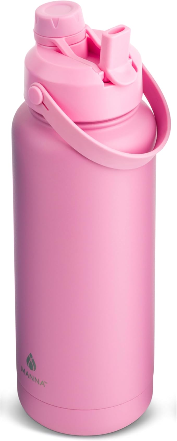 Manna Ranger Dual Insulated Stainless Steel Bottle - 40 Oz - Carmine Powder Coat