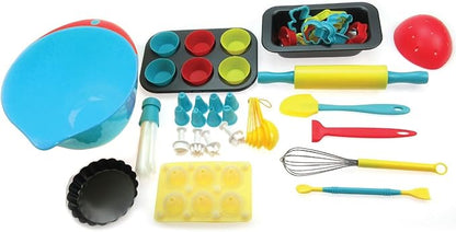 75-piece Ultimate Real Baking Set with Recipes for Kids