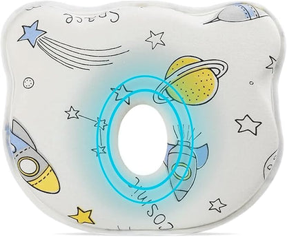 2024 New Upgrade Donut Soft and Cozy Pillow Prеvents FΙat hеad and Shapеs Ιnfant's hеad Hеad Pillow Planet2