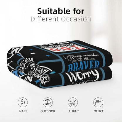 6 Year Old Boy Birthday Gift Throw Blanket 50" x 40", Unique Gifts for 6 Year Old Boys, Best Presents for 6Yr Old Boy, Six Year Old Boy Birthday Gifts, Boys Age 6 Birthday Gifts, Boy 6th Birthday Gift