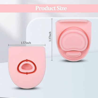 4Pcs Replacement Stopper for Owala Free Sip 24oz 32oz Water Bottle, Silicone Anti-Spill Bottle Top Lid Stopper,Replacement Seal Gaskets, Owala Water Bottle 19oz 40oz Accessories,Pink