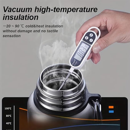 Vacuum Insulated Thermos SUS316 Stainless Steel Outdoor Sports Insulated Cup, Free of Bisphenol A, Maintains Cold and Hot for 24 Hours, Insulated Bottle (500ml/17oz)