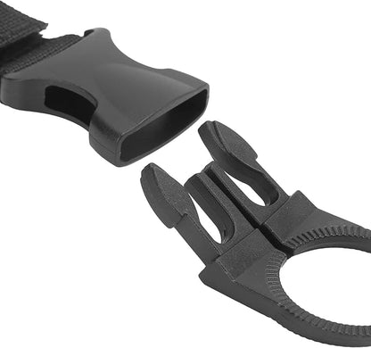 Water Bottle with Clip for Backpack, Flexible and Detachable Tight and Firm Water Bottle Holder for Outdoor