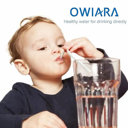 Alkaline Water Filter Pitcher with Filter, 14 Cup Digital Display Water Purifier Pitcher in BPA Free for Quick Clear Chlorine, Fluoride, Heavy Metals, Odor, Bad Taste