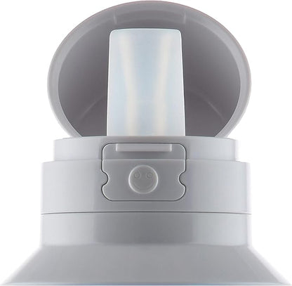 Water Filter Bottle with Straw & Cap for Athletes Fitness Kids Workers Cowboys to use on Gym Offices - Transparent 24 Oz/700 ml - Tritan (Blue) (Blue)