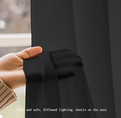 AIKASY Canopy Bed Board with Top and Self-Adhesive Velcro Strips, White Gauze Princess Bed Canopy Curtain Tent, Creating a Romantic Atmosphere in The Room（Full/Queen，Black）