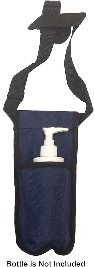 Therapist's Choice® Single Massage Bottle Holster (Bottle Not Included) (Blue)