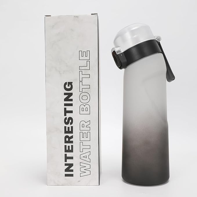 Air Water Bottle with 7Pcs Flavor Pods 26.3Oz Scent Water Bottle Fruit Fragrance Water Bottle,Scent Water Cup,Sports Water Cup Suitable for Outdoor Sports