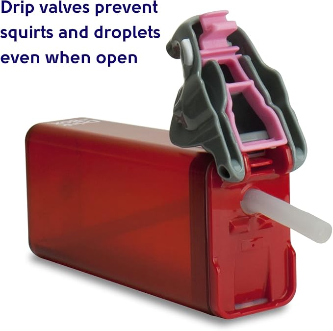 Reusable Water Bottle | Officially Licensed NCAA Sports Bottle | BPA Free | Dishwasher Safe | Big Al Mascot | 12 oz Drink in the Box - The University of Alabama