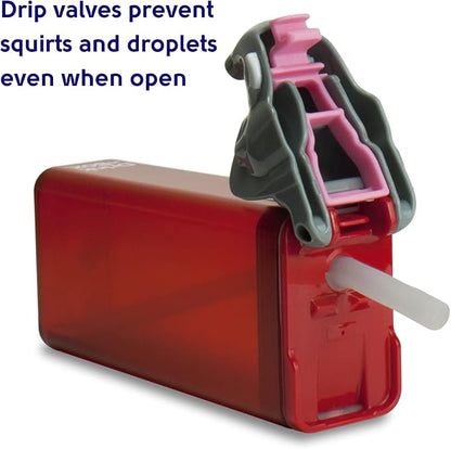 Reusable Water Bottle | Officially Licensed NCAA Sports Bottle | BPA Free | Dishwasher Safe | Big Al Mascot | 12 oz Drink in the Box - The University of Alabama