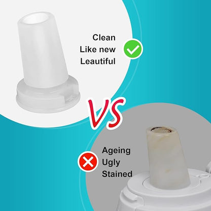 4 Pack Water Bottle Mouthpiece Replacement for Brita Water Bottle, Silicone Water Bottle Bite Valve Replacement Parts Compatible with Brita Filter Water Bottles & Brita Stainless Steel Water Bottle