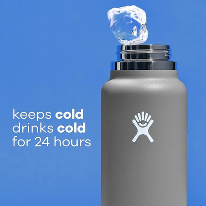 32 oz Wide Mouth Straw Lid Seagrass