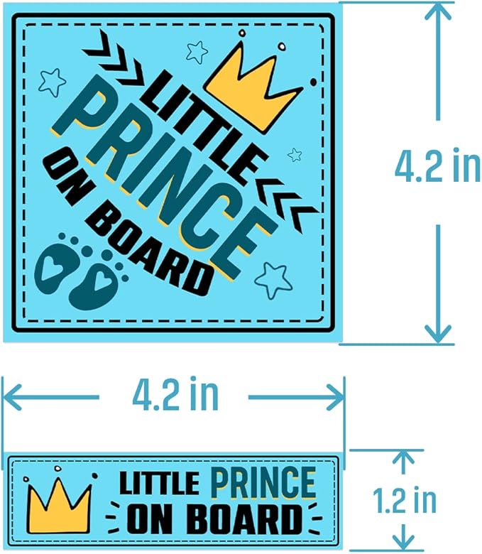 Baby Stickers for Car Decals Family Kids On Board Decal in Cars Vehicle Safety Signs Vinyl Bumper Removable Decals Label Drive Safely Around Window Sign Truck Label Decorations