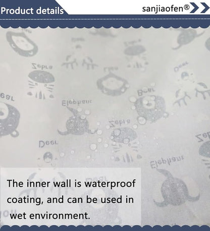 Kids Laundry Hamper,Baby Laundry Basket Animal Storage Baskets for Kids Room Decor,Nursery Hamper,Bedroom,Toy Organizer,(Animals) …