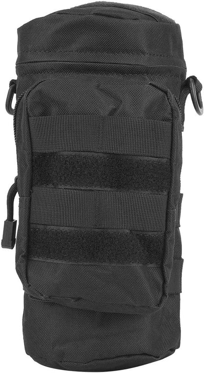 OUKENS Water Bottle Pouch, Outdoor Portable Molle Water Bottle Holder Kettle Backpack Bag Water Bottle Carrier,Travel Water Bottle Bag Water Bottle Sleeve for Camping Hiking Backpack
