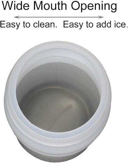 Rolling Sands 20 Ounce Sports Water Bottles 24 Pack, BPA-Free, Made in USA, Dishwasher Safe, Clear Frost Bottles/Variety