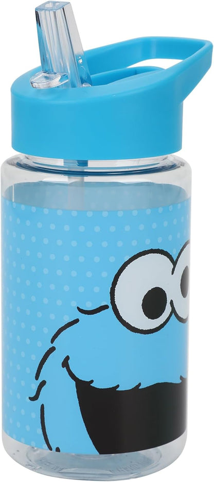 Bioworld Sesame Street Elmo & Cookie Monster 2-Pack 14 Oz Plastic Water Bottles