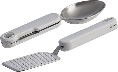 Stanley Wildfare Pro Fold & Go Utensil Set N/A Pale Pebble
