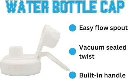Florida Gators Water Bottle - White Double Walled Stainless Steel 24 oz Keeps Drinks Cold or Hot