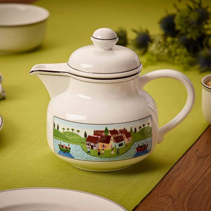 Villeroy & Boch Design Naif 0.90 Litre Teapot, 6 Persons