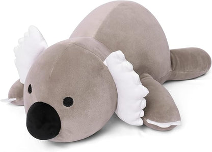24" 4.2lbs Koala Weighted Stuffed Animals,Cute Cuddle Plushie Toy Weighted Koala Plush Throw Pillow for Children Kids Adults(Koala)
