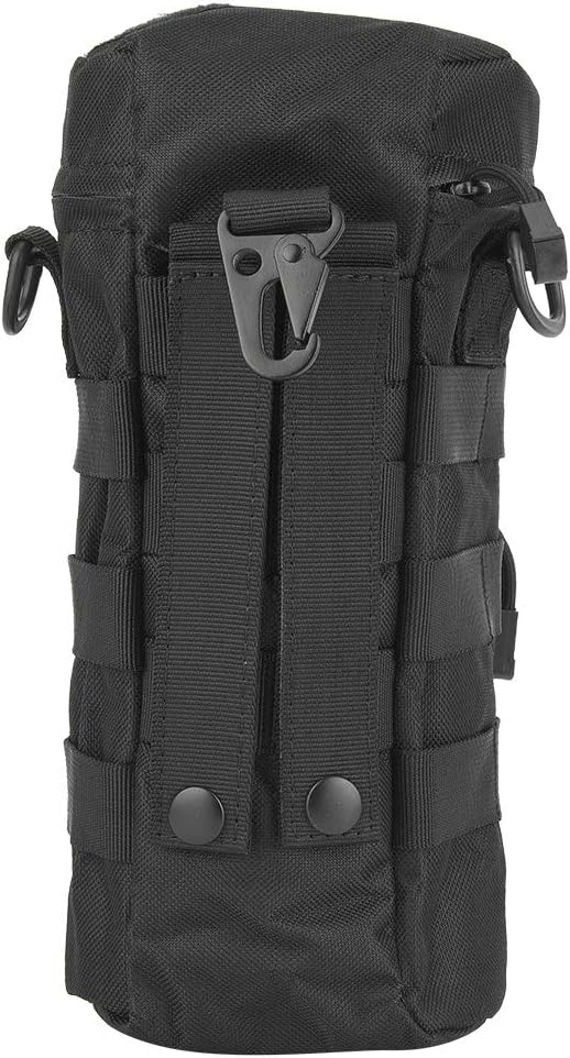 OUKENS Water Bottle Pouch, Outdoor Portable Molle Water Bottle Holder Kettle Backpack Bag Water Bottle Carrier,Travel Water Bottle Bag Water Bottle Sleeve for Camping Hiking Backpack