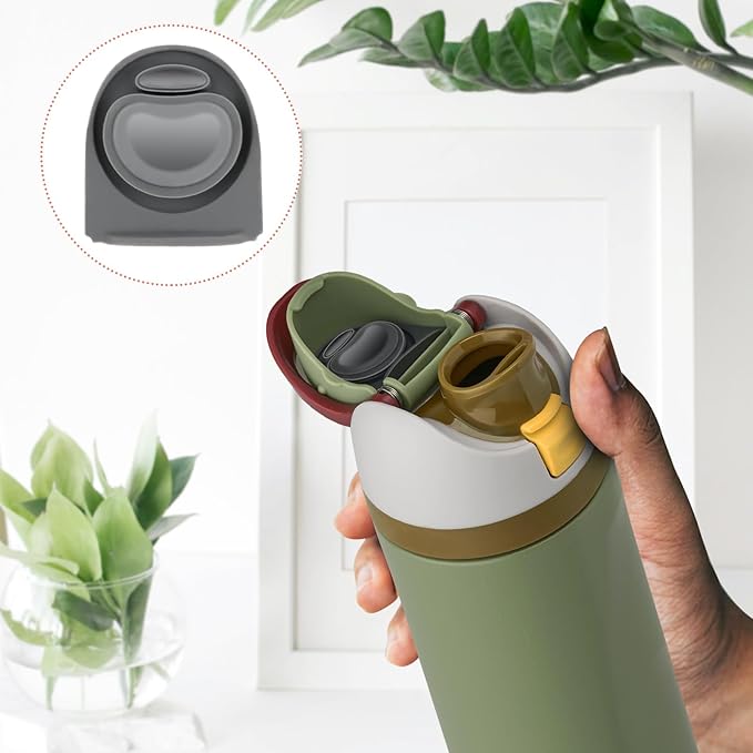 6Pcs Replacement Stopper Compatible with Owala FreeSip 24oz 32oz,Water Bottle Top Lid Silicone Seals for Owala 19/24/32/40oz Bottle Cap,BPA-Free Lid Stopper Gasket for Owala Rubber Seal Replacement