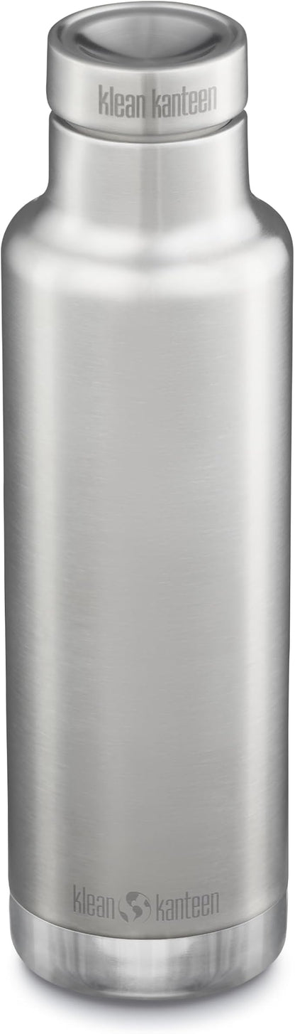 Klean Kanteen Insulated Pour Through - 25 oz - Brushed Stainless
