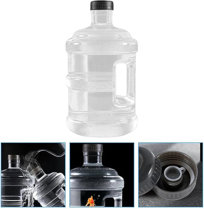 BESPORTBLE 5L Water Jug Clear Kettle Bottled Water Water Dispenser Water Gallon Water Storage Tub Wide Mouth Party Jug Spring Plastic Portable Travel