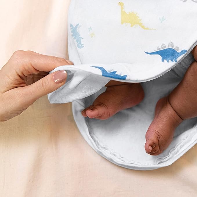 aden + anais, Cotton Knit Baby Wrap, Newborn Wearable Swaddle Blanket, 3 Pack, Twinkle, 0-3 Months