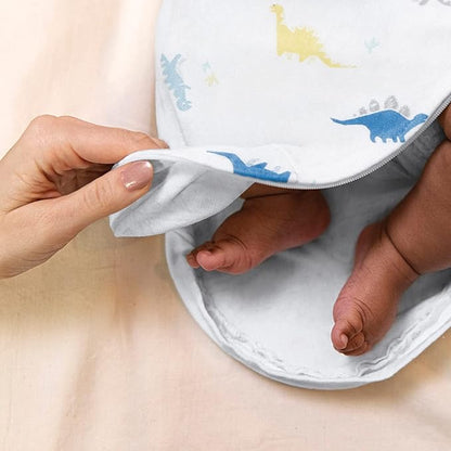 aden + anais, Cotton Knit Baby Wrap, Newborn Wearable Swaddle Blanket, 3 Pack, Twinkle, 0-3 Months