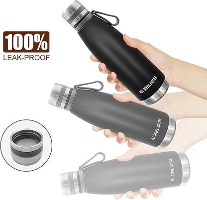 37oz Thermos for Hot and Cold Drinks, Coffee Thermos Water Bottle, Wide Mouth Thermal Cups- Leakproof Stainless Steel Insulated Thermos - Commute, Travel, and Picnic Friendly