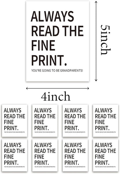 8 Pcs Grandparents Wine Labels, Baby Announcement Pregnancy Gifts for Grandparents Wine Bottle Stickers, New Grandparent Gifts, Pairs Well with Wedding Planning Wine Bottle Labels