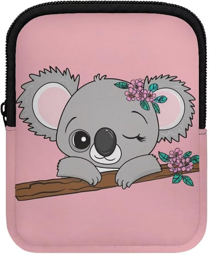 Koala Tumbler Pouch Bag for Stanley Cup Storage Holder Bag with Strap Water Bottle Pouch Zipper Brateaya Cup Pouch 20oz 30oz