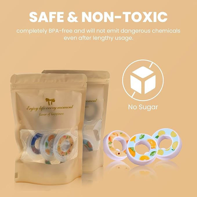 5 Flavor Pods For Air Water Bottle | 0 Sugar Flavor Fruit Taste Pods | Fruit Scented Flavor Pods | Compatible With air water bottle | Water Rings Outdoor Sports