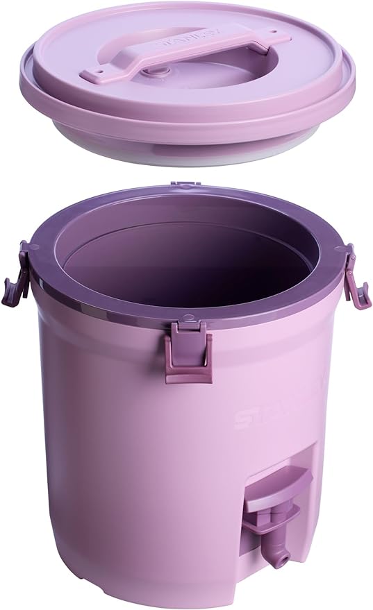 STANLEY Adventure 2 Gallon Fast Flow Water Jug, Ice Water Dispenser, Insulated Beverage Cooler with Easy Pour Spigot and Latched Foam Lid
