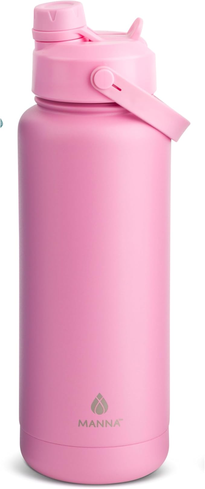 Manna Ranger Dual Insulated Stainless Steel Bottle - 40 Oz - Carmine Powder Coat