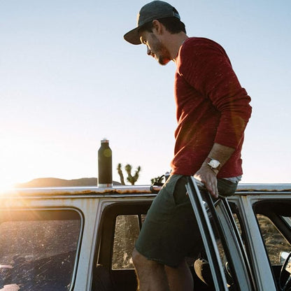 Mizu - V8 Water Bottle | 26 oz. Double Wall Stainless Steel Vacuum Insulated | Narrow Mouth with Leak Proof Cap | Multiple Colors | BPA Free